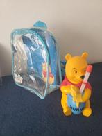 NIEUW disney Winnie de Poeh drinkbeker met rietje + rugzakje, Verzenden, Winnie de Poeh of vrienden, Nieuw, Overige typen