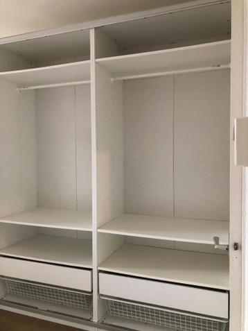 IKEA PAX kledingkast 200x58x236cm, Bezorg-/montageoptie - afbeelding 3