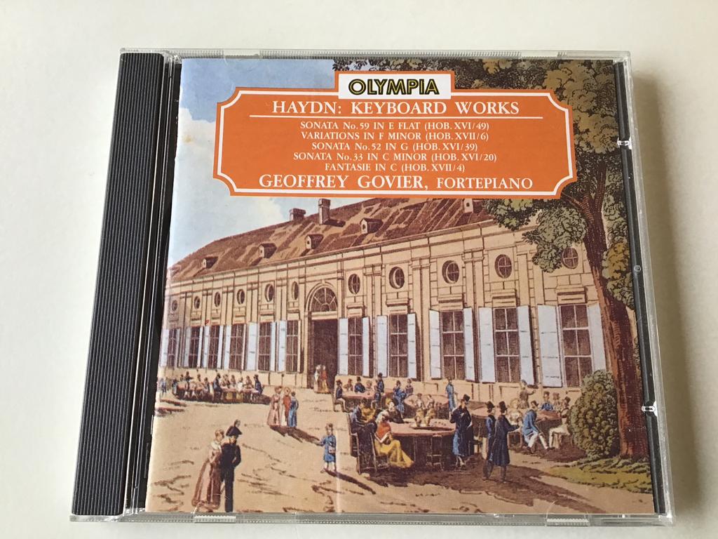 Haydn Keyboard Works / Geoffrey Govier fortepiano, Ophalen of Verzenden, Classicisme, Zo goed als nieuw, Orkest of Ballet