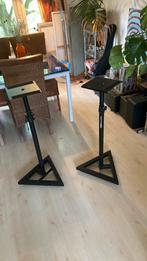 2x studio monitor statieven, Ophalen, Zo goed als nieuw