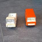 Tonka voertuigen 2x, Hobby en Vrije tijd, Modelauto's | 1:87, Ophalen of Verzenden, Zo goed als nieuw, Bus of Vrachtwagen