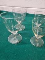 Glazen vintage heel dun 11 stuks, Verzamelen, Ophalen of Verzenden, 'T Olde Gre-j, Info@toldegrej.nl, Endepoelstraat 20f Didam