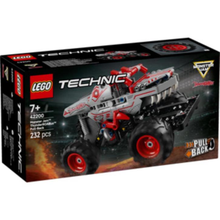 Lego Technic: 42200 Monster Jam - ThunderROARus, Kinderen en Baby's, Speelgoed | Duplo en Lego, Nieuw, Ophalen of Verzenden