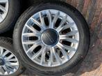 ALS NIEUWE 15” Fiat 500 velgen NIEUWE 185/55R15 Conti banden, Auto-onderdelen, Banden en Velgen, 15 inch, Banden en Velgen, Nieuw