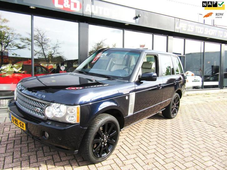 Land Rover Range Rover 4.2 V8 Supercharged 2005 UNIEK BOMVOL, Auto's, Land Rover, Bedrijf, Te koop, 4x4, ABS, Achteruitrijcamera