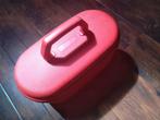 Stevige vintage beautycase IIII Samsonite koffer rood, Gebruikt, Ophalen of Verzenden, Hardcase, Rood