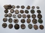 37 Romeinse Munten Denari Ongereinigd, Ophalen of Verzenden, Italië, Setje
