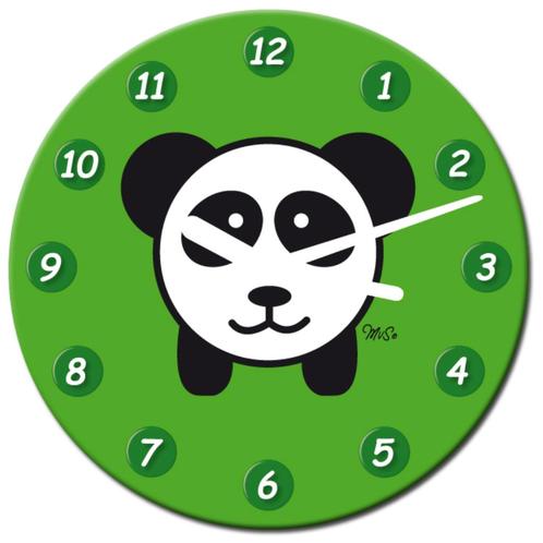 KLOK-LUNIES - Panda, Huis en Inrichting, Woonaccessoires | Klokken, Nieuw, Wandklok, Analoog, Verzenden