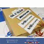 X253 C253 GLC63 S AMG LOGO SET ZWART EMBLEMEN SET Mercedes G, Ophalen of Verzenden, Gebruikt, Mercedes-Benz