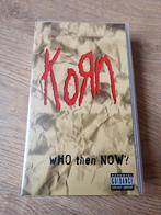 Korn - Who Then Now? VHS - Muziekdocumentaire, Vanaf 12 jaar, Ophalen of Verzenden, Zo goed als nieuw, Overige genres