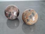 2 vintage marmeren bollen, Ophalen of Verzenden, Huis en Inrichting