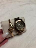Guess Horloge - Top Staat- panter print, Staal, Guess, Polshorloge, Ophalen of Verzenden