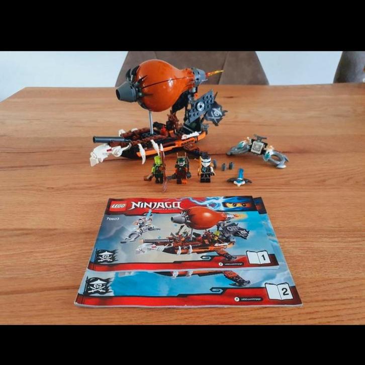 Lego Ninjago 70603, Kinderen en Baby's, Speelgoed | Duplo en Lego, Zo goed als nieuw, Lego, Complete set, Ophalen of Verzenden