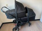 Thule Sleek Black on black tweelingkinderwagen en toebehoren, Ophalen, Zo goed als nieuw, Kinderwagen of Buggy