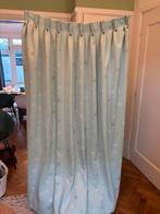 Mintgroene kinderkamer gordijnen met sterren, Huis en Inrichting, Stoffering | Gordijnen en Lamellen, Ophalen, 50 tot 100 cm, Zo goed als nieuw