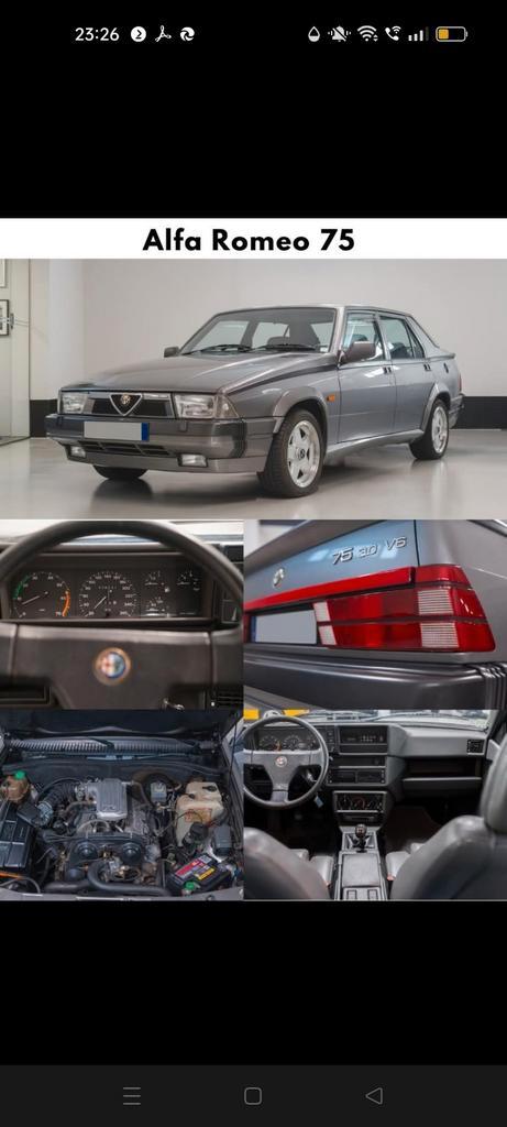 Alfa 75 onderdelen, Auto-onderdelen, Verlichting, Ophalen of Verzenden