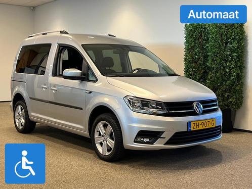 Volkswagen Caddy Rolstoelauto Automaat, Auto's, Volkswagen, Bedrijf, Te koop, Overige modellen, Aangepast voor mindervaliden, Achteruitrijcamera