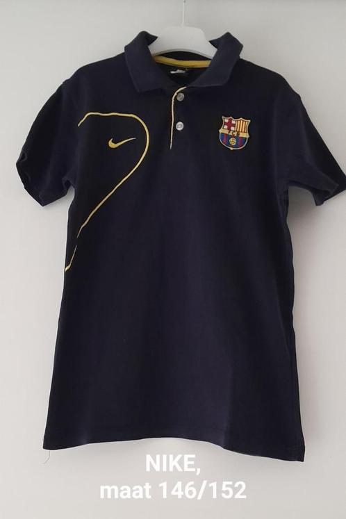 FC Barcelona poloshirt maat 146/152., Kinderen en Baby's, Kinderkleding | Maat 146, Zo goed als nieuw, Jongen of Meisje, Shirt of Longsleeve