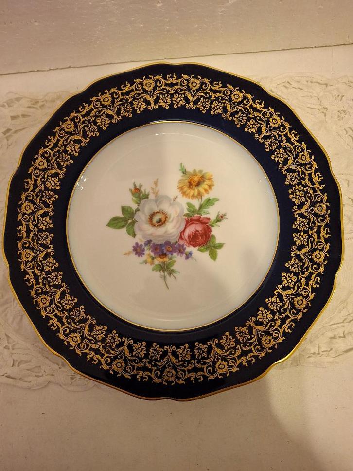 Hutschenreuther Bavaria - mooi groot dinerbord, Antiek en Kunst, Antiek | Servies los, Ophalen of Verzenden