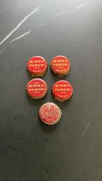 Birra Peroni caps, Verzenden, Gebruikt