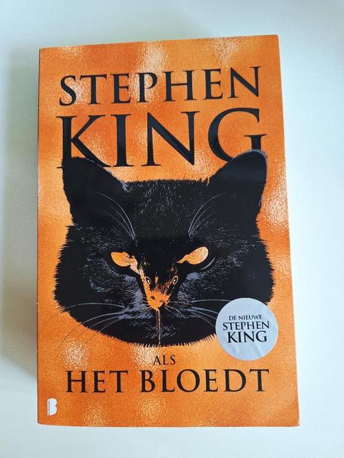 Als het bloedt - Stephen King, Boeken, Thrillers, Zo goed als nieuw, Ophalen of Verzenden