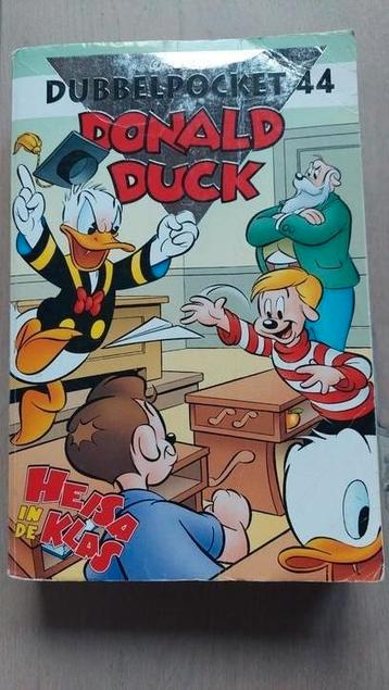Walt Disney -dubbelpocket nr 44 Donald Duck Heisa in de klas beschikbaar voor biedingen