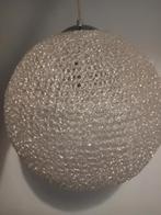 Retro Hanglamp Zilver Bol, Huis en Inrichting, Lampen | Hanglampen, Ophalen, Gebruikt, Retro, Minder dan 50 cm