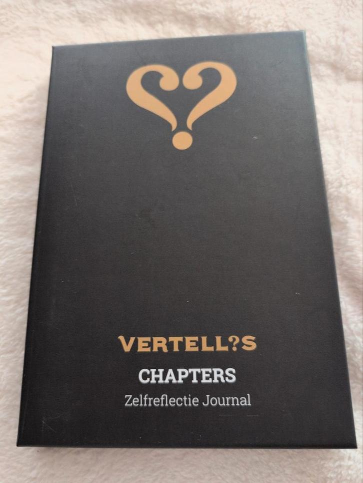 VERTELL?S Chapters Zelfreflectie Journal - Nieuw, Boeken, Psychologie, Nieuw, Overige onderwerpen, Ophalen of Verzenden
