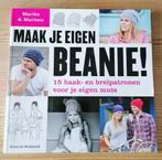 Brei/haak boek: "Maak je eigen Beanie!" - Marieke & Marleen, Hobby en Vrije tijd, Breien en Haken, Patroon of Boek, Gebruikt, Ophalen of Verzenden