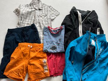 Zomer kledingpakket jongen maat 128-134 (6 stuks) beschikbaar voor biedingen