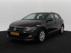 Volkswagen Polo 1.0 TSI 95pk BJ 2019 Zwart Navi Airco Cruise, Te koop, Cruise Control, Benzine, Hatchback