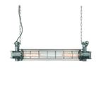 Industriële vtwonen Hanglamp met Lichtbronnen, Huis en Inrichting, Lampen | Hanglampen, Ophalen, Zo goed als nieuw, Metaal, Minder dan 50 cm