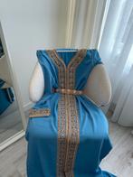 Marokkaanse Kaftan, Ophalen of Verzenden, Zo goed als nieuw, Blauw, Onder de knie