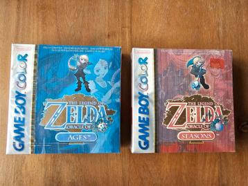 Zelda Oracle of Ages & Oracle of Seasons New in Seal beschikbaar voor biedingen