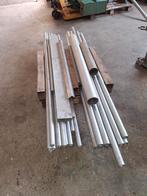 Partij Aluminium Buizen en Kokers, Doe-het-zelf en Verbouw, Metalen, Ophalen, Gebruikt, Aluminium