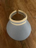 Stijlvolle blauwe zonneklep, Ophalen of Verzenden, Zo goed als nieuw, One size fits all, Hoed