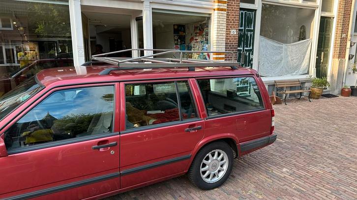 Imperiaal /dakdrager voor open dakrail, Auto diversen, Bagagerekken, Gebruikt, Ophalen