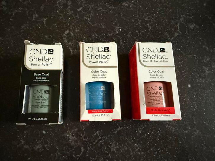 CND Shellac Nagelak - zgan, Sieraden, Tassen en Uiterlijk, Uiterlijk | Cosmetica en Make-up, Zo goed als nieuw, Make-up, Handen en Nagels