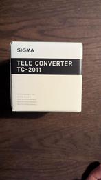 Sigma TC-2011 2x Teleconverter - L-Mount, Ophalen of Verzenden, Zo goed als nieuw, Toebehoren, Zoom
