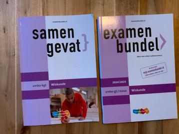Examenbundel Wiskunde VMBO 2025 (2 delen) beschikbaar voor biedingen