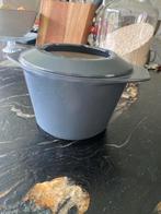 Le Creuset Fonduepan, Huis en Inrichting, Keuken | Potten en Pannen, Ophalen of Verzenden, Gebruikt, Gietijzer, Pot, Bus of Blik
