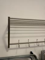Stijlvolle metalen kapstok met hoedenplank, Zo goed als nieuw, Minder dan 100 cm, Metaal, Ophalen