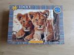 Leeuwen welpjes puzzel, Ophalen, 500 t/m 1500 stukjes, Zo goed als nieuw, Legpuzzel