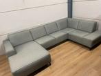 Mooie luxe mudulaire grijze hoekbank - GEREINIGD!!!, Ophalen, Luxe, Hoekbank, 300 cm of meer