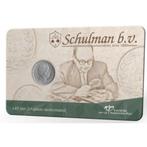 Gevraagd: 140 jaar Schulman met zilveren 5 guldencent 1879, Ophalen of Verzenden, Koning Willem III