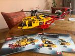 Technisch Lego reddingshelikopter 9396, Kinderen en Baby's, Speelgoed | Duplo en Lego, Ophalen of Verzenden, Zo goed als nieuw