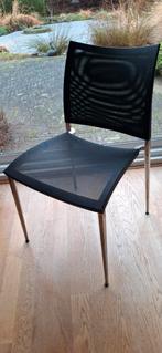 Italiaanse eetkamer stoelen 5 stuks, Ophalen, Gebruikt, Zwart, Vijf, Zes of meer stoelen