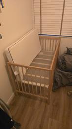 Ikea SNIGLAR babybedje 60x120 cm + matras, Kinderen en Baby's, Babywiegjes en Ledikanten, Ophalen of Verzenden, Gebruikt, Ledikant