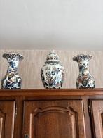 Handbeschilderd kaststel met bijbehorend bord., Antiek en Kunst, Ophalen