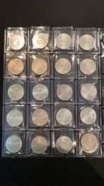 Zilveren 10tje dubbele kop 25g/0,720, Ophalen of Verzenden, Koningin Juliana, 10 gulden